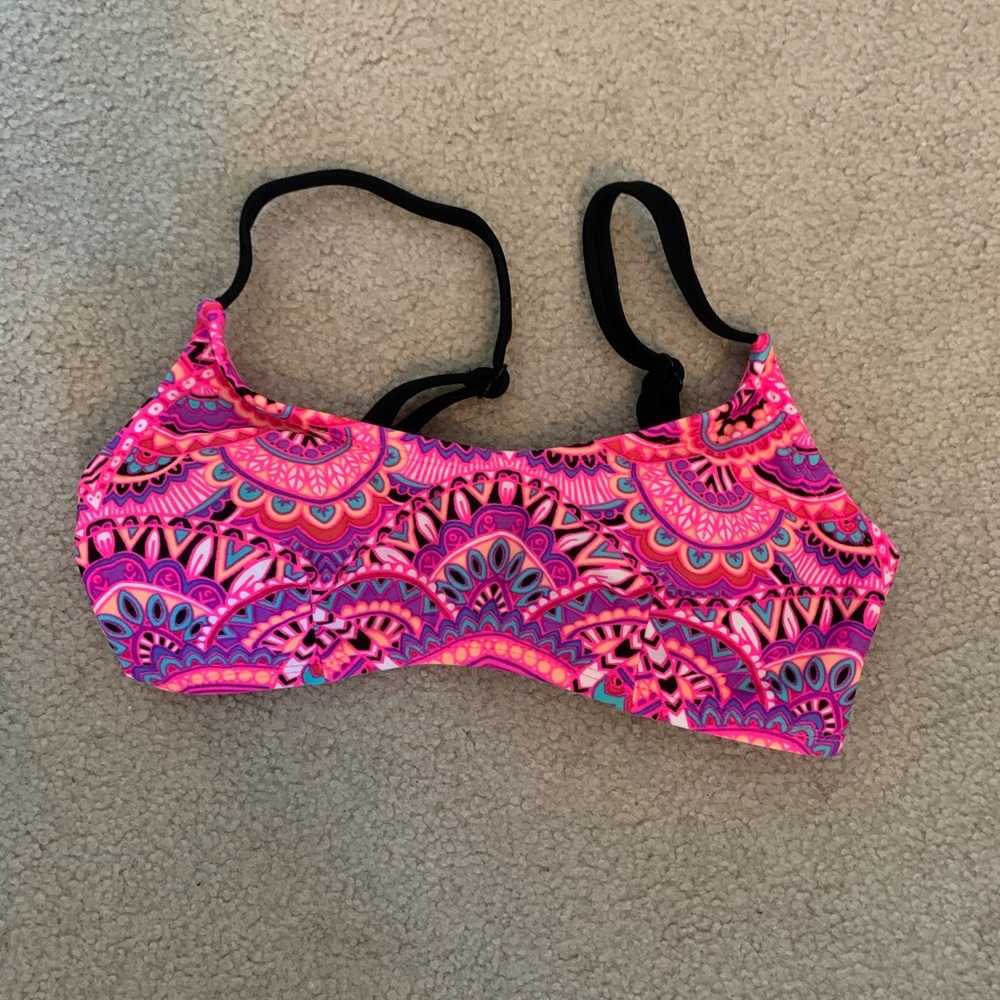 Patterned Swim top